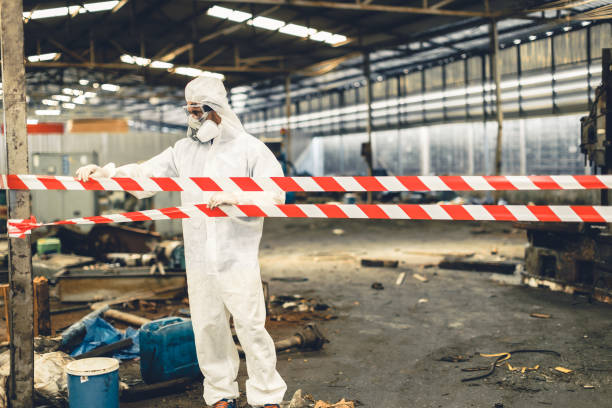 Professional Drug Lab Cleanup technician working in Rogers, AR